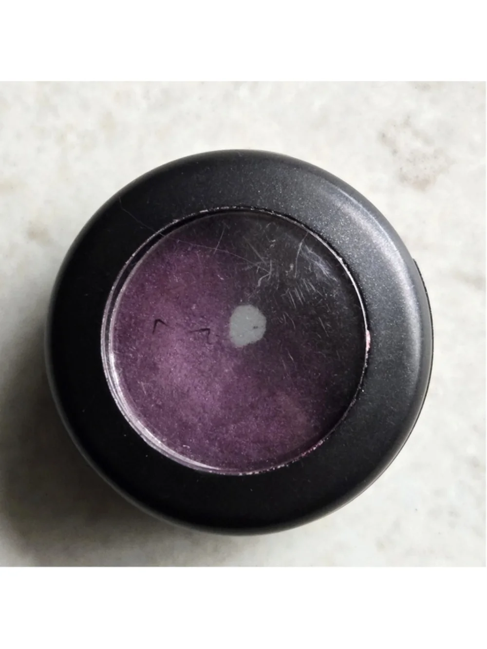 MAC Cosmetic eyeshadow in the Discontinued shade Nocturnell with a frost finish